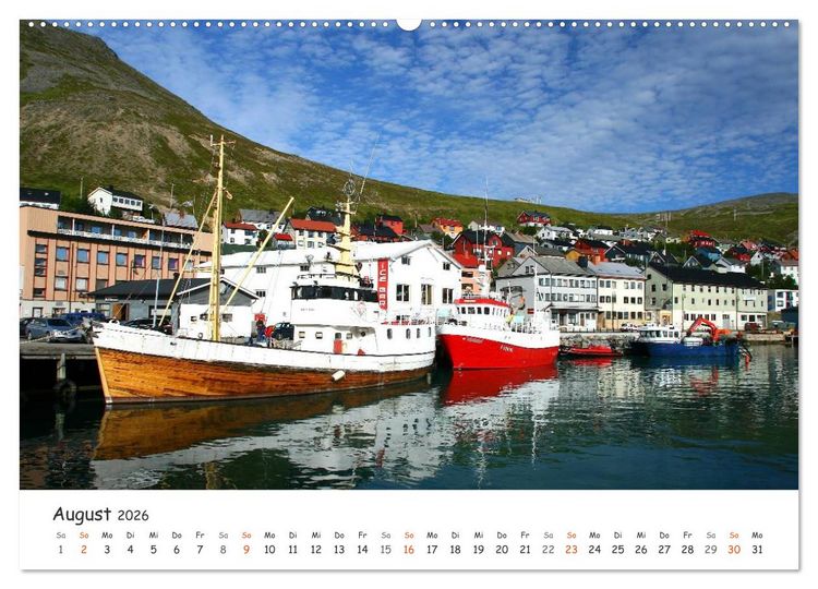 Produktbild: Nordnorwegen im Licht (Wandkalender 2026 DIN A2 quer), CALVENDO Monatskalender