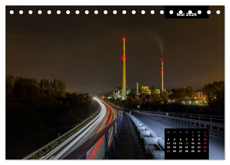 Produktbild: Rudolstadt - Schwarza (Tischkalender 2026 DIN A5 quer), CALVENDO Monatskalender