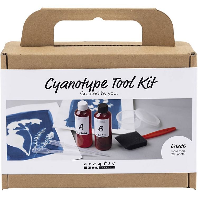 Produktbild: Creativ Company Werkzeugsatz Cyanotypie, Accessoires, Blau