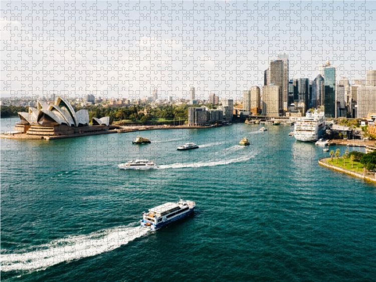 Produktbild: CALVENDO Puzzle Sydney | 1000 Teile Lege-Gr&ouml;&szlig;e 64x48cm Foto-Puzzle f&uuml;r gl&uuml;ckliche Stunden