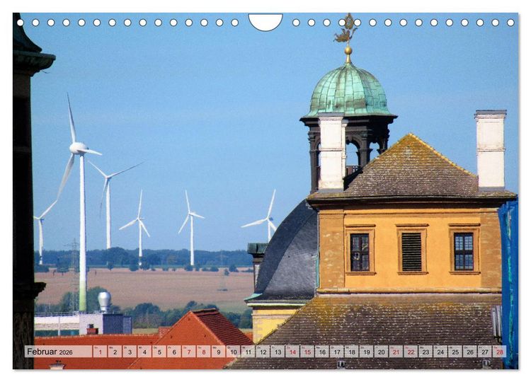 Produktbild: Burgenlandkreis - Naumburg, Wei&szlig;enfels, Zeitz (Wandkalender 2026 DIN A4 quer), CALVENDO Monatskalender