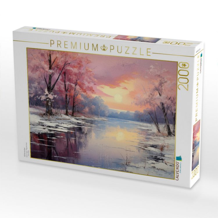 Produktbild: CALVENDO Puzzle Winterzauber | 2000 Teile Lege-Gr&ouml;&szlig;e 90x67cm Foto-Puzzle f&uuml;r gl&uuml;ckliche Stunden