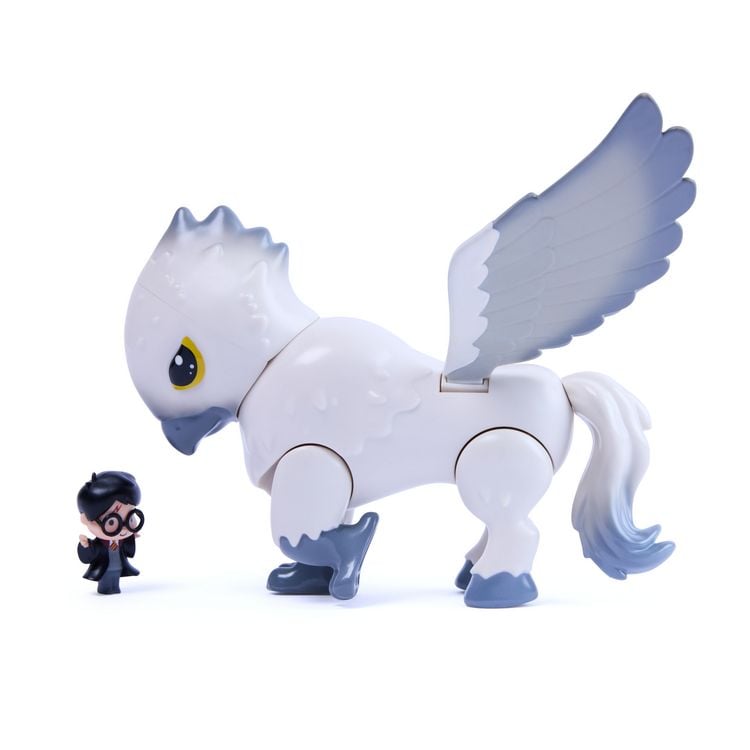 Produktbild: Spin Master Sammelfigur Harry Potter Wizarding World MMM Harry & Seidenschnabel