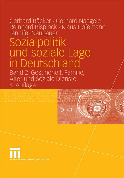 Produktbild: Sozialpolitik und soziale Lage in Deutschland