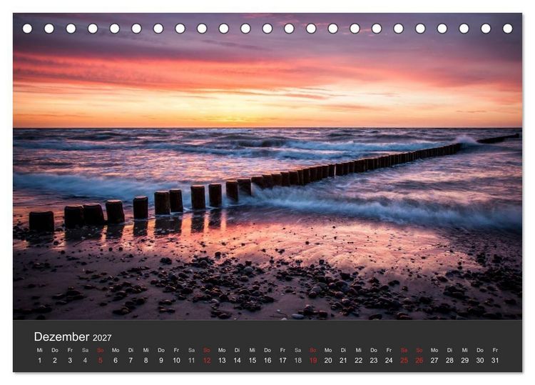 Produktbild: Mecklenburg-Vorpommern (Tischkalender 2027 DIN A5 quer), CALVENDO Monatskalender