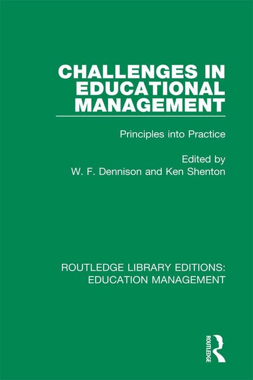 Produktbild: Challenges in Educational Management