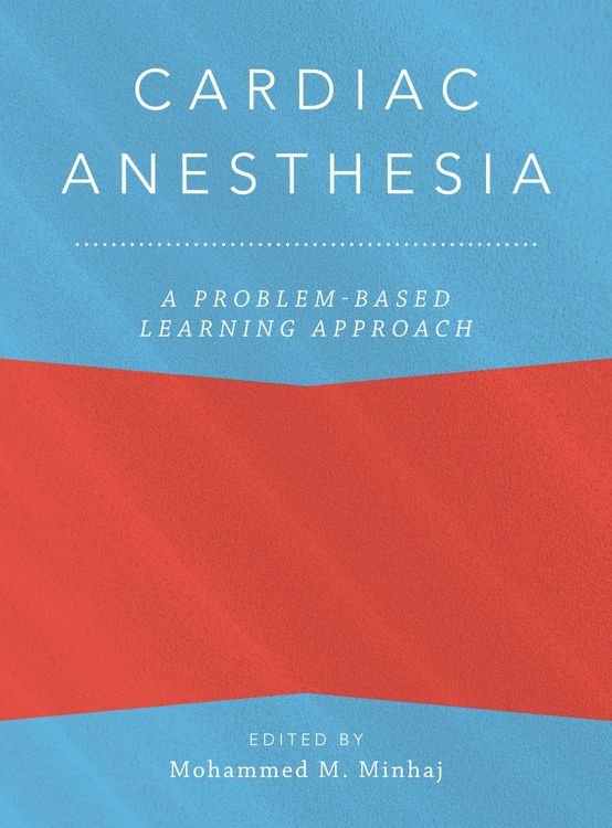 Produktbild: Cardiac Anesthesia: A Problem-Based Learning Approach
