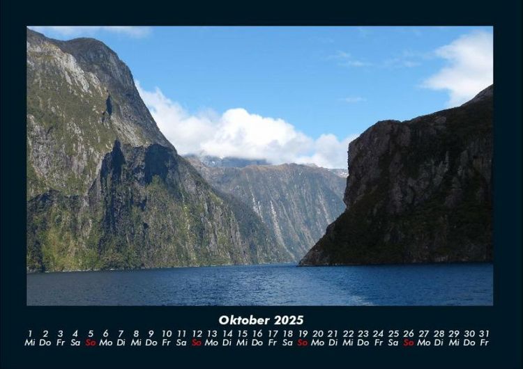 Produktbild: Die Seen der Erde 2025 Fotokalender DIN A4