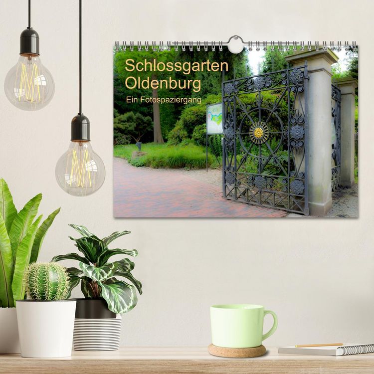 Produktbild: Schlossgarten Oldenburg. Ein Fotospaziergang (Wandkalender 2026 DIN A4 quer), CALVENDO Monatskalender