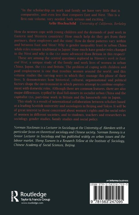 Produktbild: Women's Work in East and West