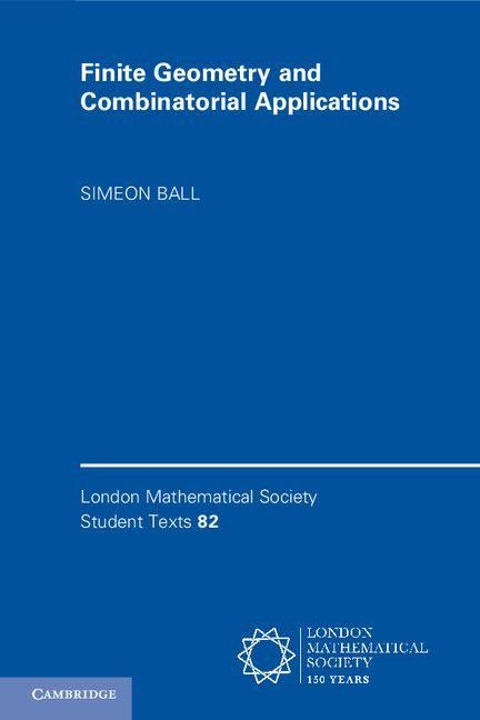 Produktbild: Finite Geometry and Combinatorial Applications