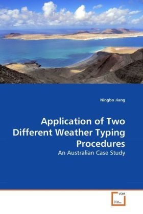 Produktbild: Jiang, N: Application of Two Different Weather Typing Proced