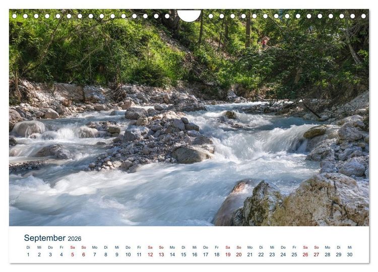 Produktbild: Die Dolomiten - Wanderung durch den Naturpark Schlern-Rosengarten (Wandkalender 2026 DIN A4 quer), CALVENDO Monatskalender