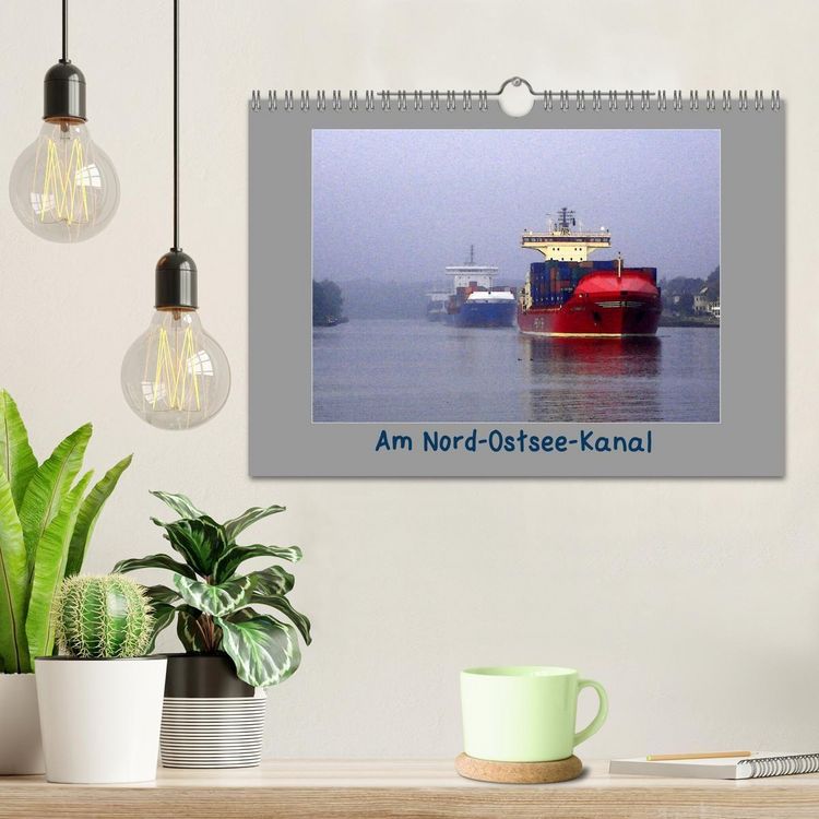 Produktbild: Am Nord- Ostsee-Kanal (Wandkalender 2027 DIN A4 quer), CALVENDO Monatskalender