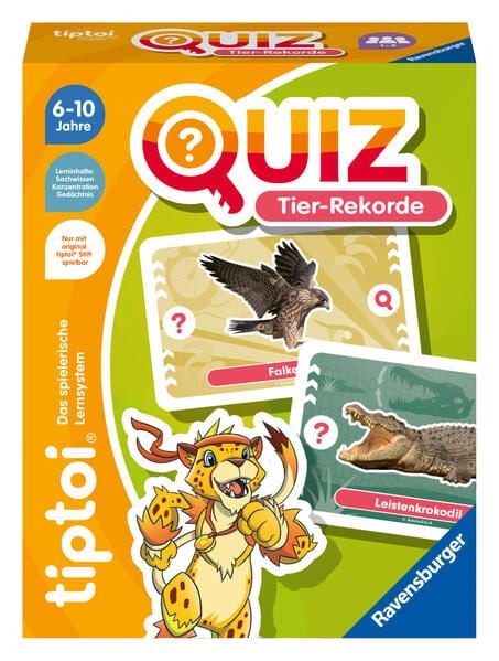 Produktbild: Tiptoi® Quiz Tier-Rekorde - ab 6 Jahre