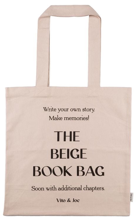 Produktbild: Baumwolltasche in beige "The Beige Book Bag"