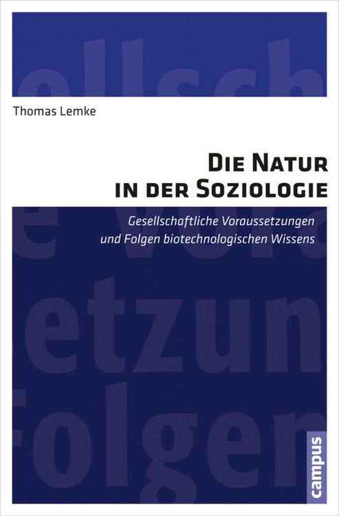 Produktbild: Die Natur in der Soziologie