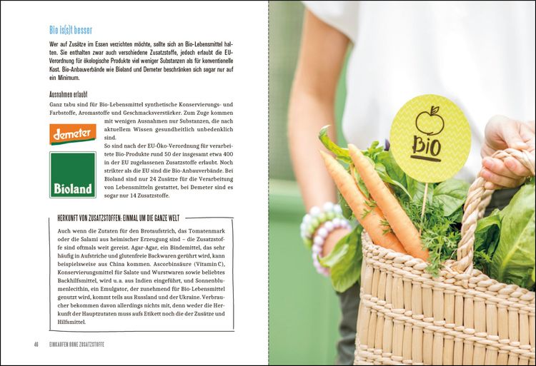 Produktbild: Besser essen ohne Zusatzstoffe