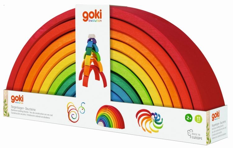 Produktbild: Bausteine Regenbogen
