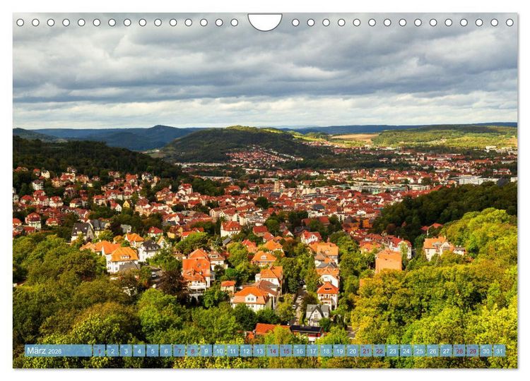 Produktbild: Wartburgstadt Eisenach - Reise durch das sch&ouml;ne Th&uuml;ringen (Wandkalender 2026 DIN A4 quer), CALVENDO Monatskalender