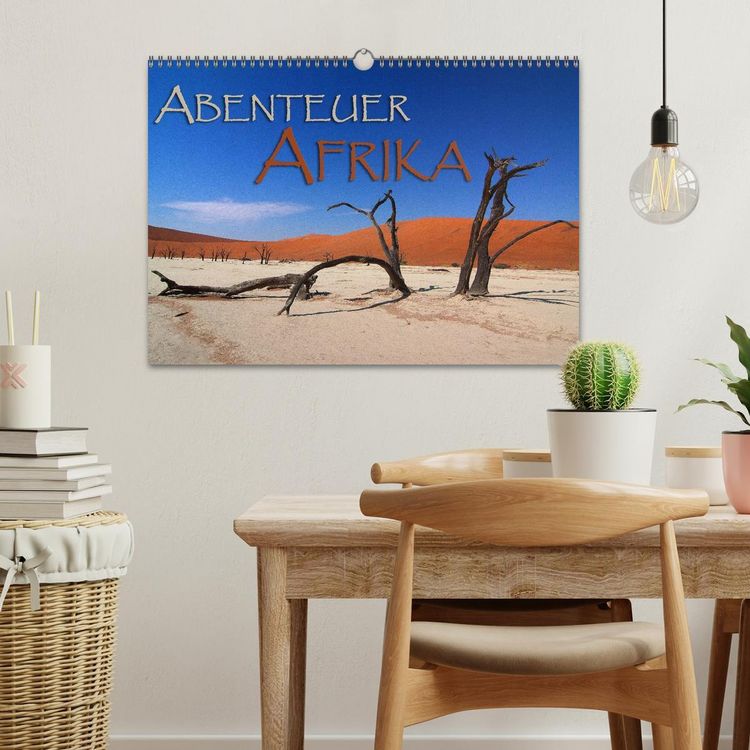 Produktbild: Abenteuer Afrika (Wandkalender 2026 DIN A3 quer), CALVENDO Monatskalender