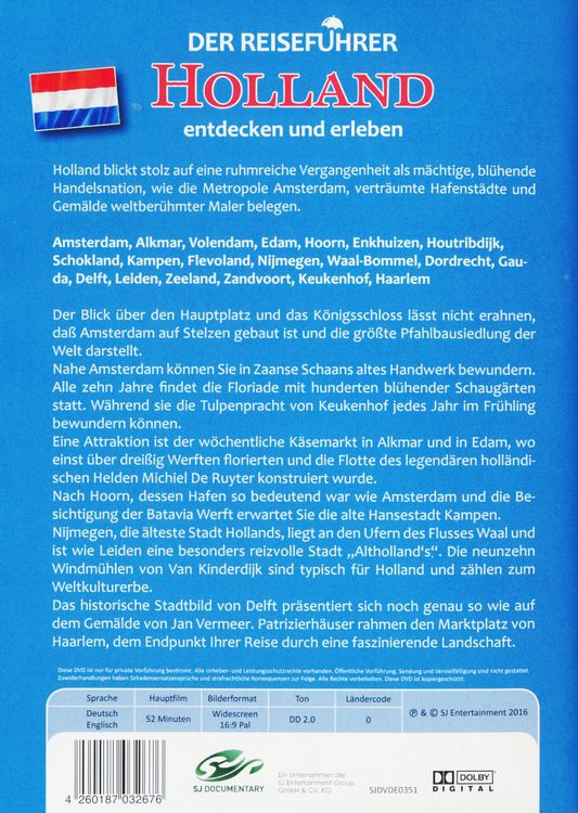 Produktbild: Holland - entdecken und erleben - Der Reisef&uuml;hrer