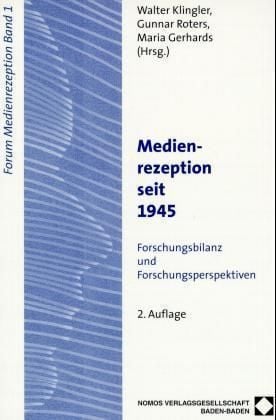 Produktbild: Medienrezeption seit 1945
