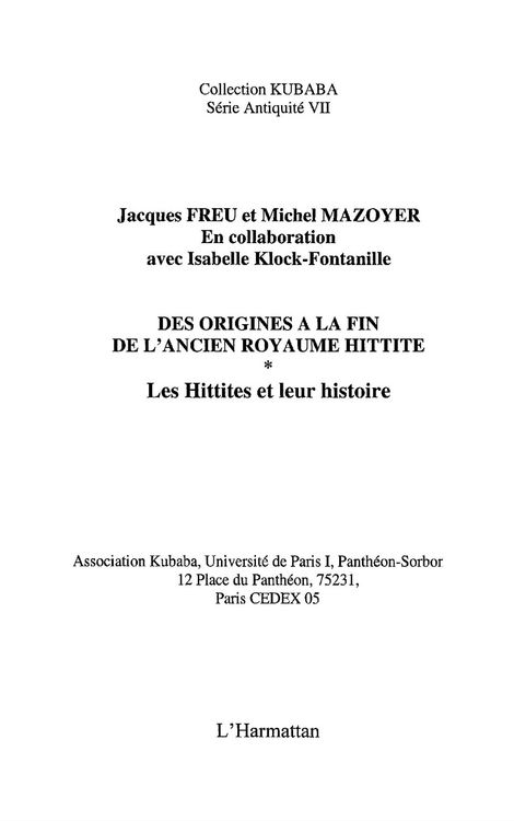 Produktbild: Des origines a la fin de l 'ancien royau