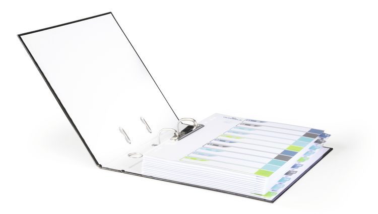 Produktbild: Durable 679527 Register DIN A4+ 1-10 Mehrfarbig 10 Registerbl&auml;tter 679527