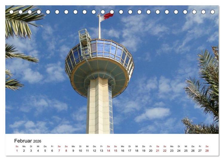 Produktbild: Dubai - Ein Erlebnis (Tischkalender 2026 DIN A5 quer), CALVENDO Monatskalender