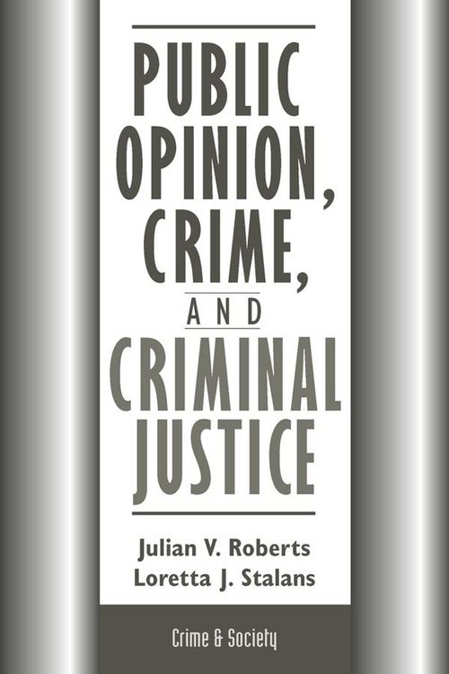 Produktbild: Public Opinion, Crime, And Criminal Justice