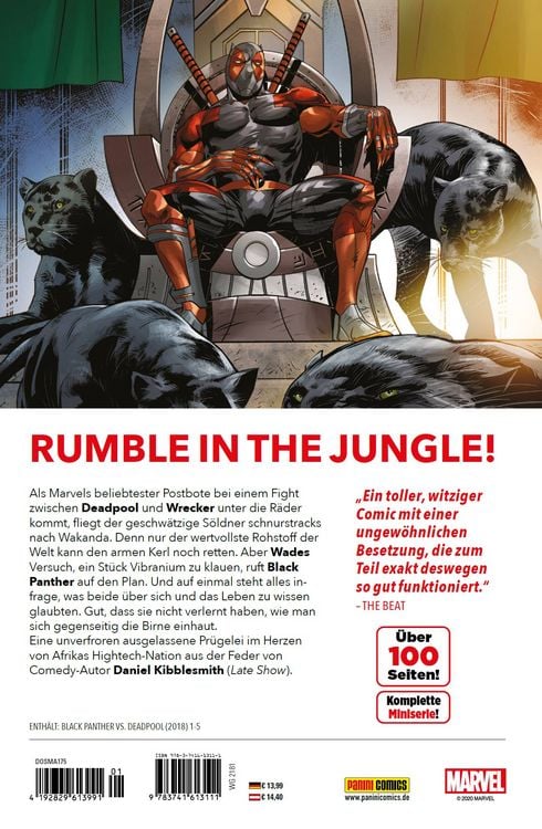 Produktbild: Deadpool vs. Black Panther