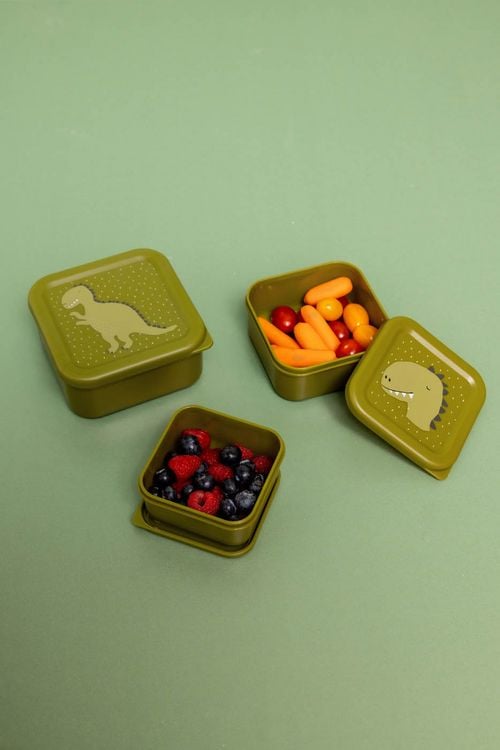 Produktbild: Snackbox - 3er-Set - Mr. Dino