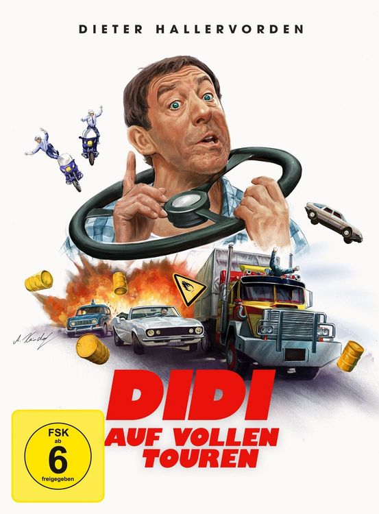 Produktbild: Didi auf vollen Touren | 2-Disc Mediabook (4K Ultra HD Blu-ray + Blu-ray)