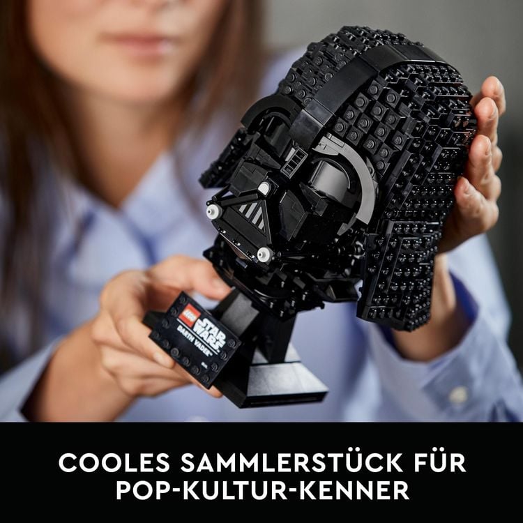 Produktbild: LEGO® Star Wars™ Darth Vader™ Helm (75304); kreatives Bauset; cooles Star Wars Sammlerstück zum Ausstellen (834 Teile)