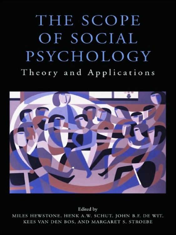 Produktbild: The Scope of Social Psychology