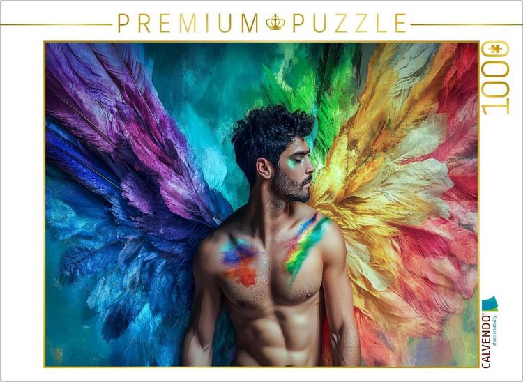Produktbild: CALVENDO Puzzle Unsere Liebe braucht keine Erlaubnis - nur Mut | 1000 Teile Lege-Gr&ouml;&szlig;e 64x48cm Foto-Puzzle f&uuml;r gl&uuml;ckliche Stunden