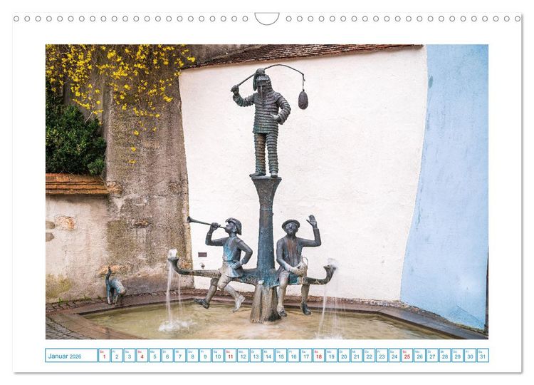 Produktbild: Engen - Malerische Kleinstadt im Hegau (Wandkalender 2026 DIN A3 quer), CALVENDO Monatskalender