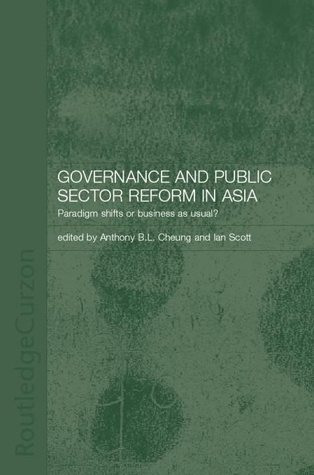Produktbild: Governance and Public Sector Reform in Asia