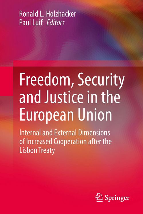 Produktbild: Freedom, Security and Justice in the European Union