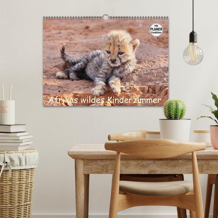 Produktbild: Afrikas wildes Kinderzimmer (Wandkalender 2026 DIN A3 quer), CALVENDO Monatskalender