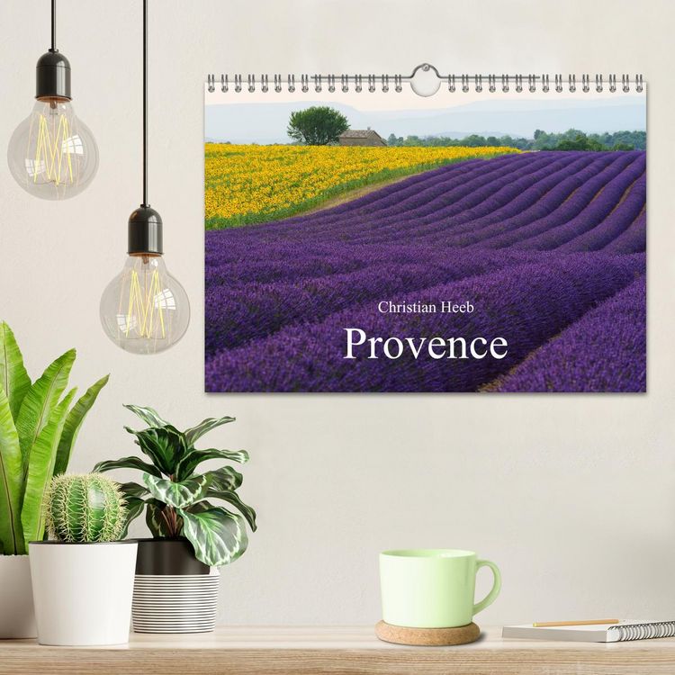 Produktbild: Provence von Christian Heeb (Wandkalender 2026 DIN A4 quer), CALVENDO Monatskalender