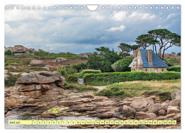Produktbild: Mystische Bretagne (Wandkalender 2027 DIN A4 quer), CALVENDO Monatskalender