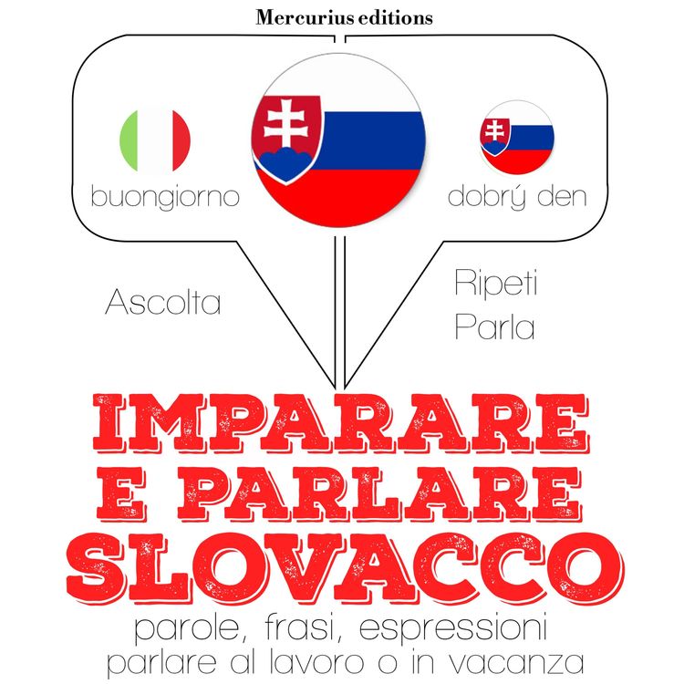 Produktbild: Imparare & parlare slovacco