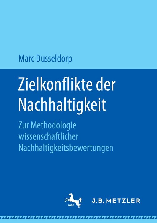 Produktbild: Zielkonflikte der Nachhaltigkeit