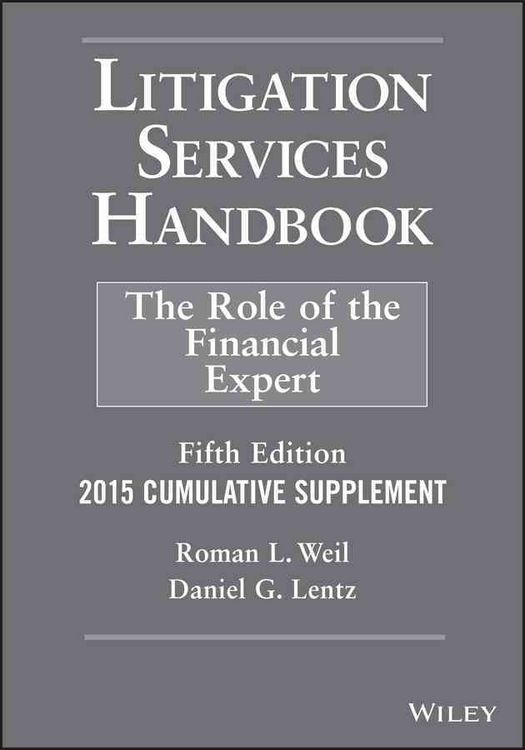 Produktbild: Litigation Services Handbook, 2015 Cumulative Supplement