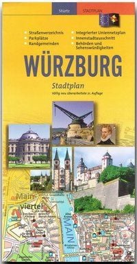 Produktbild: Stadtplan W&Uuml;RZBURG