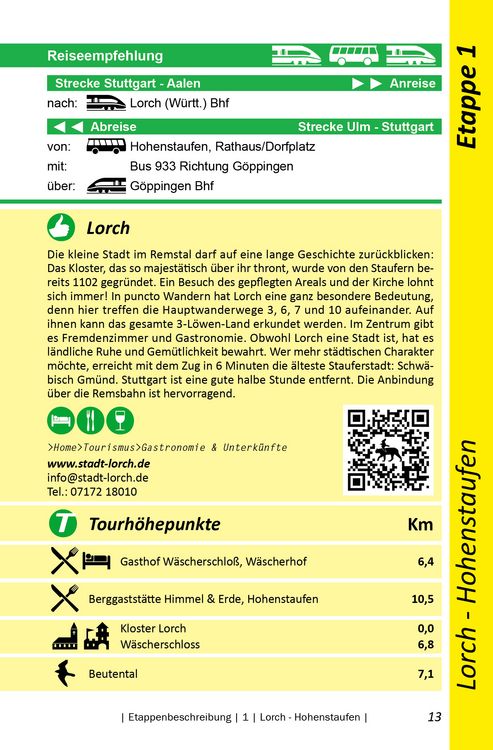 Produktbild: Schw&auml;bische Alb-Oberschwaben Weg HW7