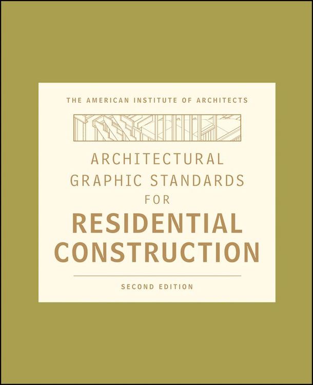 Produktbild: Architectural Graphic Standards for Residential Construction