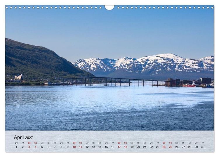 Produktbild: Norwegen Wo die Natur Geschichten erz&auml;hlt (Wandkalender 2027 DIN A3 quer), CALVENDO Monatskalender